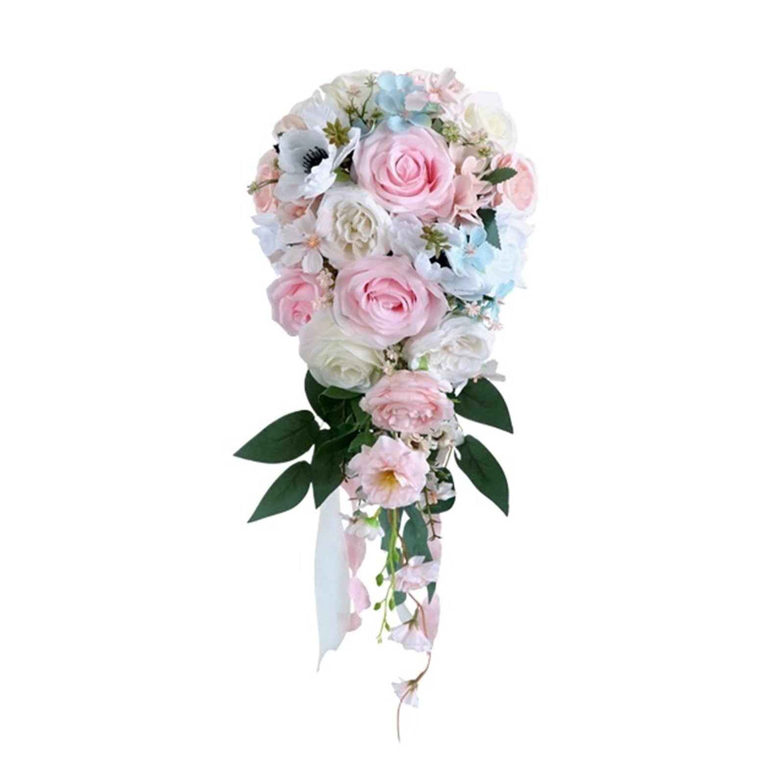 Gijmzy S Casading Wedding Bouquet For Bride Handmade Ilk