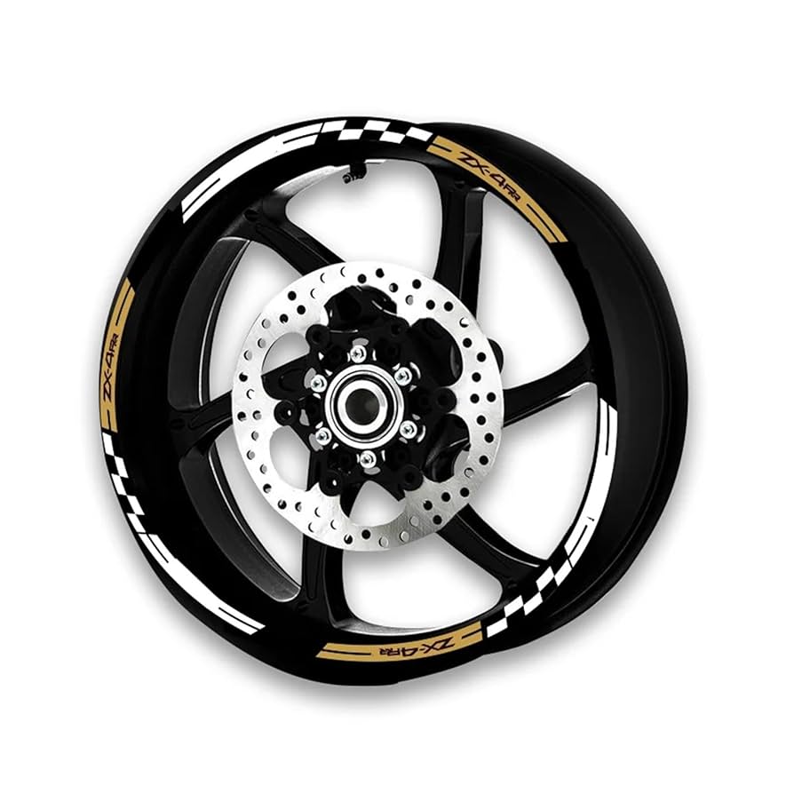 Amazon.com - Rim Wheel Decal Stickers for ZX4R for ZX-4RR