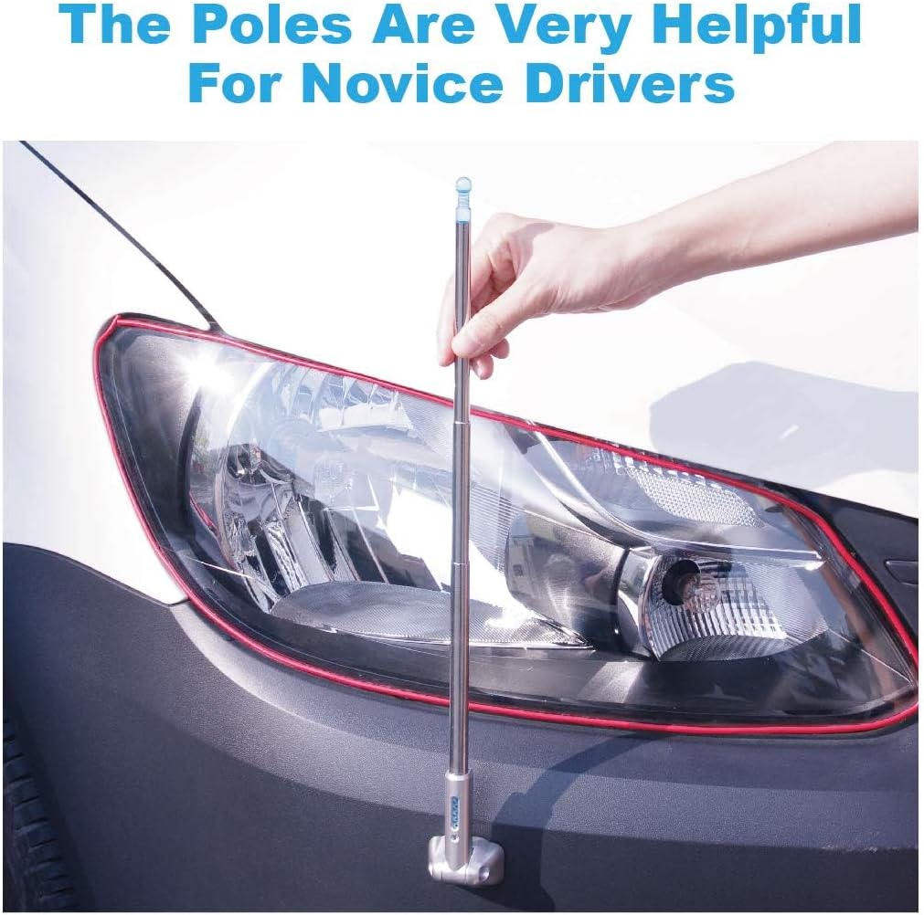 Hypersonic Corner Antenna Bumper Pole Safety Guard for Universal Car Van