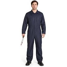 Adult Blue Jumpsuit Costume, Mechanic Coveralls Outfit