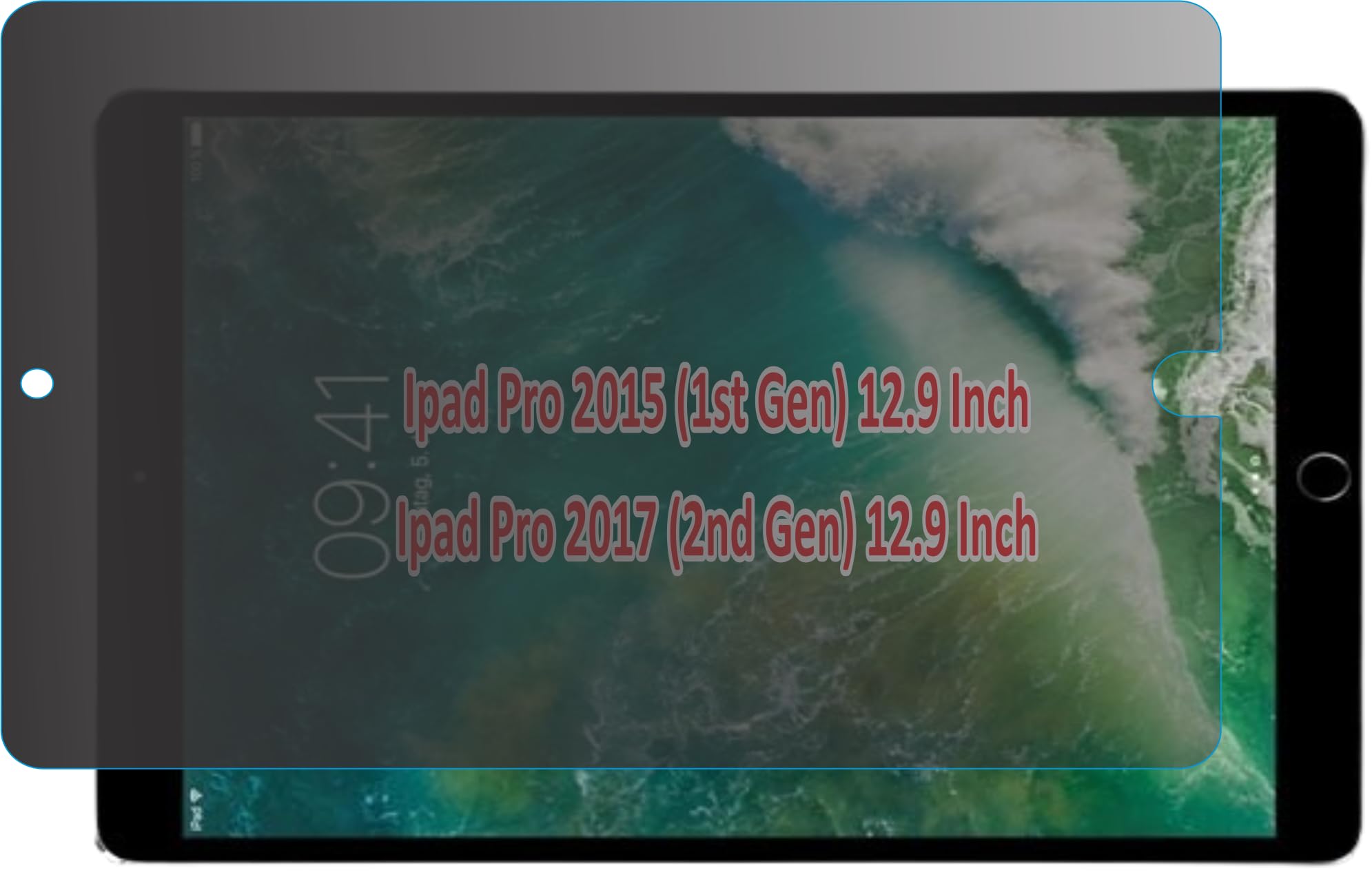 ZINGTEL Privacy Anti Peep Matte Screen Guard Compatible With iPad