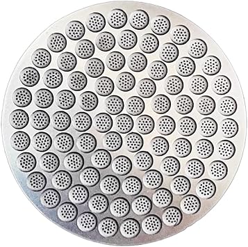 Dual Layer Espresso Puck Screen Reusable Uniform Flow Control Coffee Filter Mesh Plate for Espresso Portafilter Basket