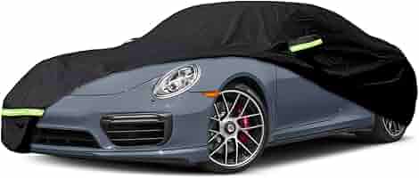 Copriauto Impermeabile 6 Strati Per Porsche 911 (1998-2024) - Telo Protettivo Per Neve, Pioggia E Polvere Con Cerniera - Foto 11