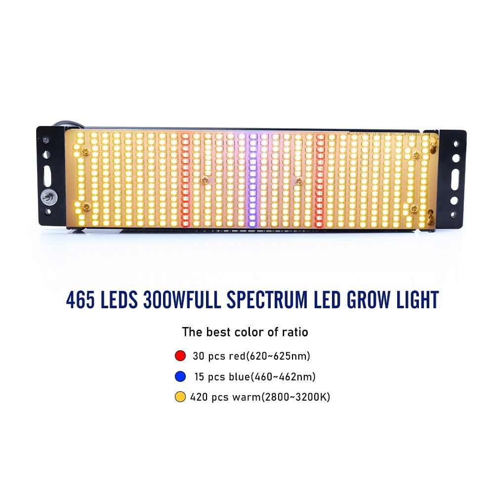 Lampada da coltivazione a LED a spettro completo 300 W 200 150, lampada bianca calda for piante interno Fioritura di verdure in serra idroponica Illuminatore orticolo(150W)