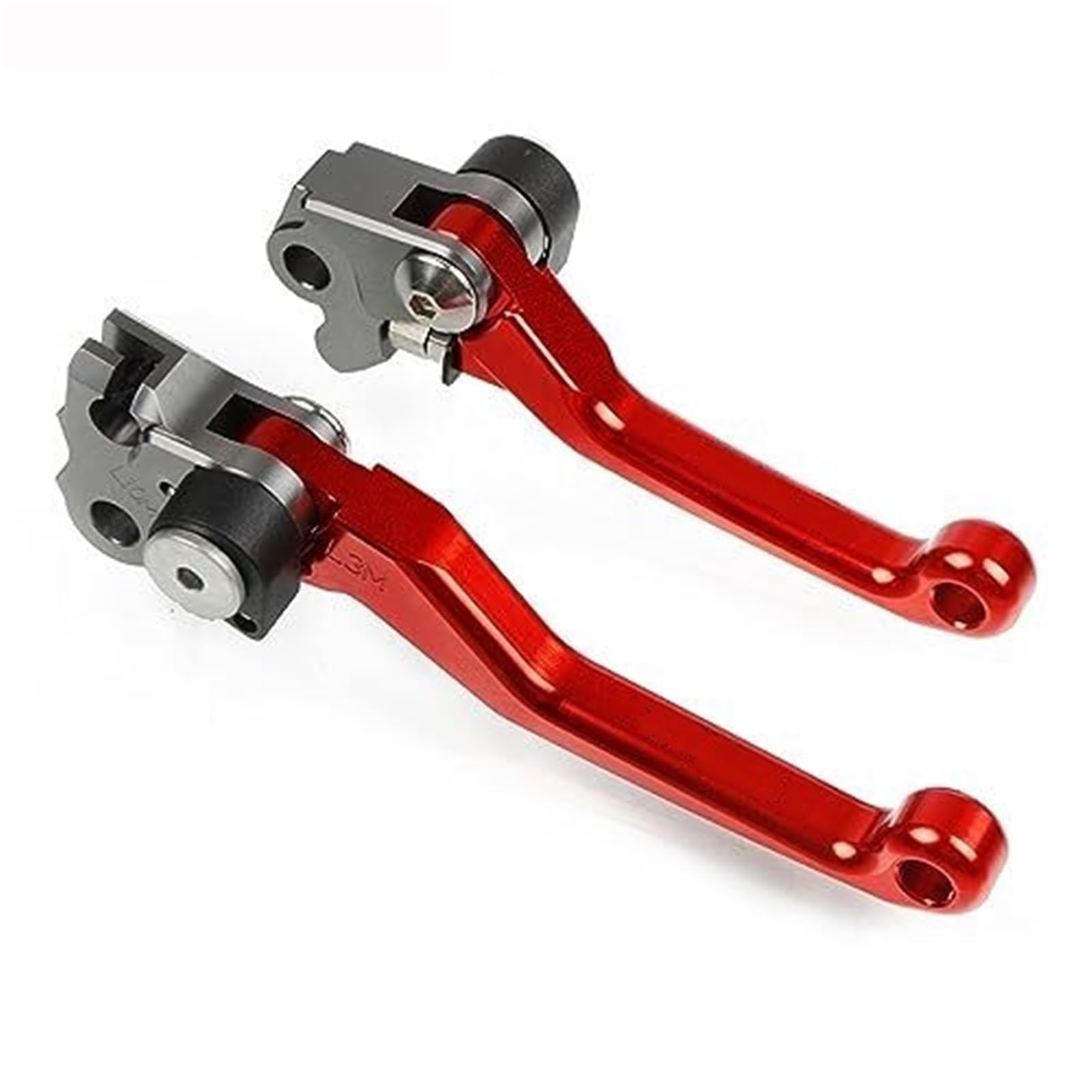 FLBZBLKASL Motorcycle Short Brake Clutch Levers Black Folding Aluminum Clutch Brake Lever for 22mm for Handlebar 110cc 125cc 140cc TTR SSR for Xmotos for Apollo 125 Pit Dirt Bike Motorcycle