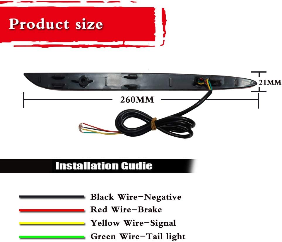GTINTHEBOX Smoked Lens LED Rear Bumper Reflector Brake Tail Fog Lights for 2016-2020 Mercedes-Benz W213 E-Class E200 E250 E300 E350 E400 E500 E43 AMG with Sequential Turn Signal Lamp