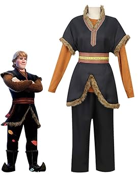 T　アナ＋クリストフ　衣装 Amazon.co.jp: Disguise クリストフのコスチューム デラックス