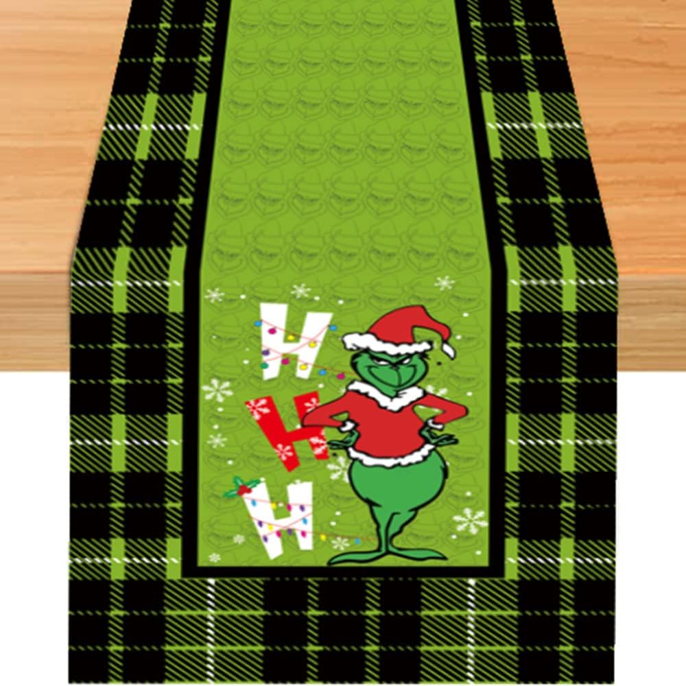 Grinch Christmas Tablecloth Merry Grinchmas Tablecloth