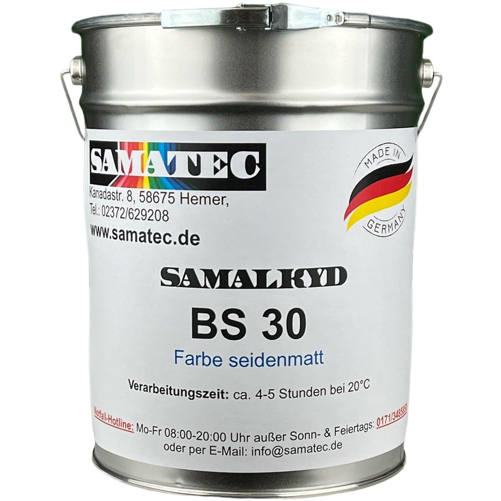 SamaLkyd BS30 - Pintura para azulejos, revestimiento de azulejos, revestimiento de azulejos, color interior, color gris antracita