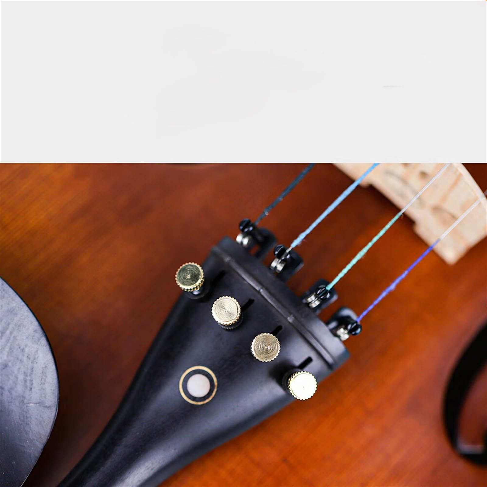 Parti di ricambio per violino Accordatore Di Precisione Per Violino Set Di Quattro Pezzi In Oro Nero Accordatura Speciale 1/4 1/2 3/4 4/4(1/4)
