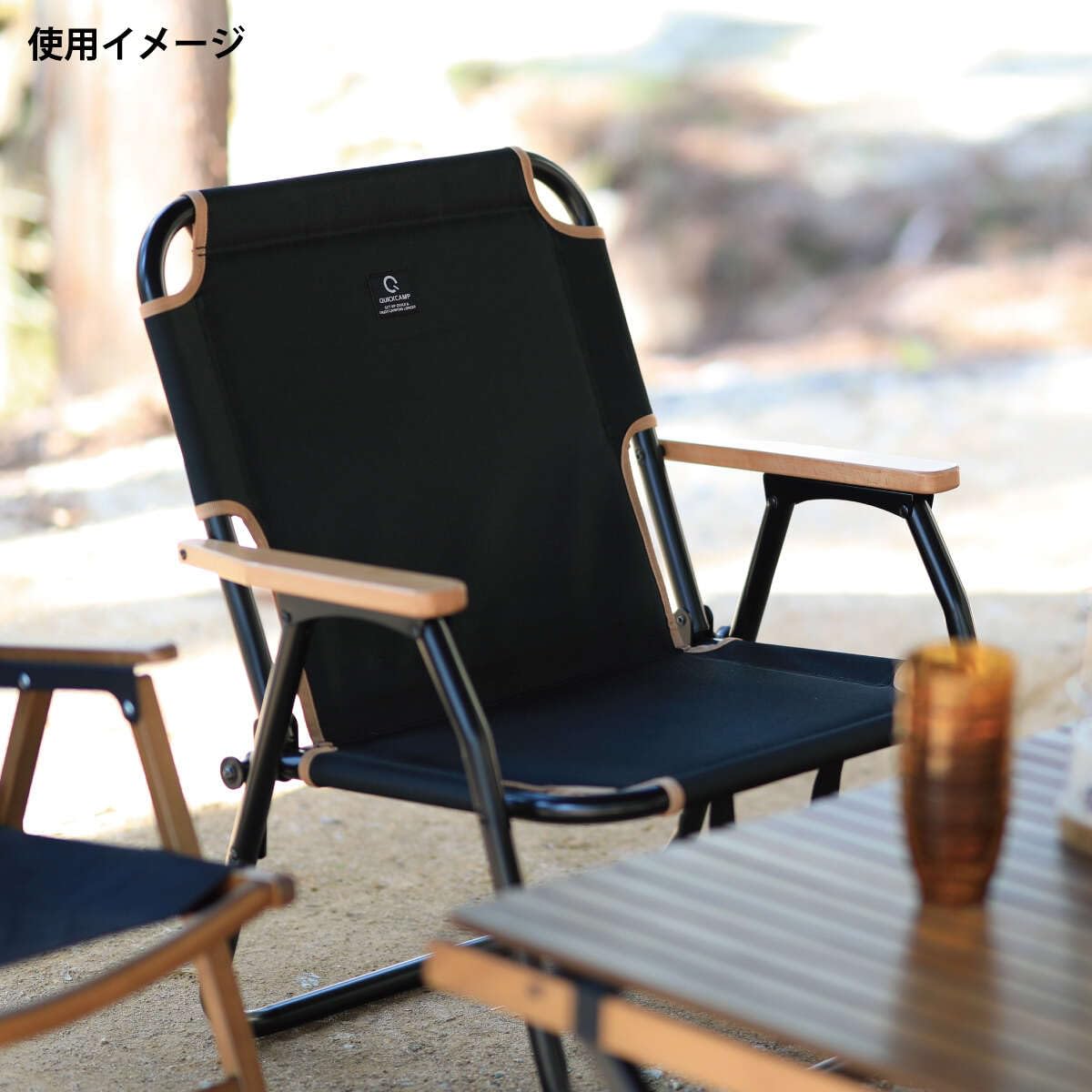 クイックキャンプ QUICKCAMP 一人掛け ローチェア QC-ASC60 一人掛け 折りたたみ ローチェア ｜商品｜QUICKCAMP(クイック