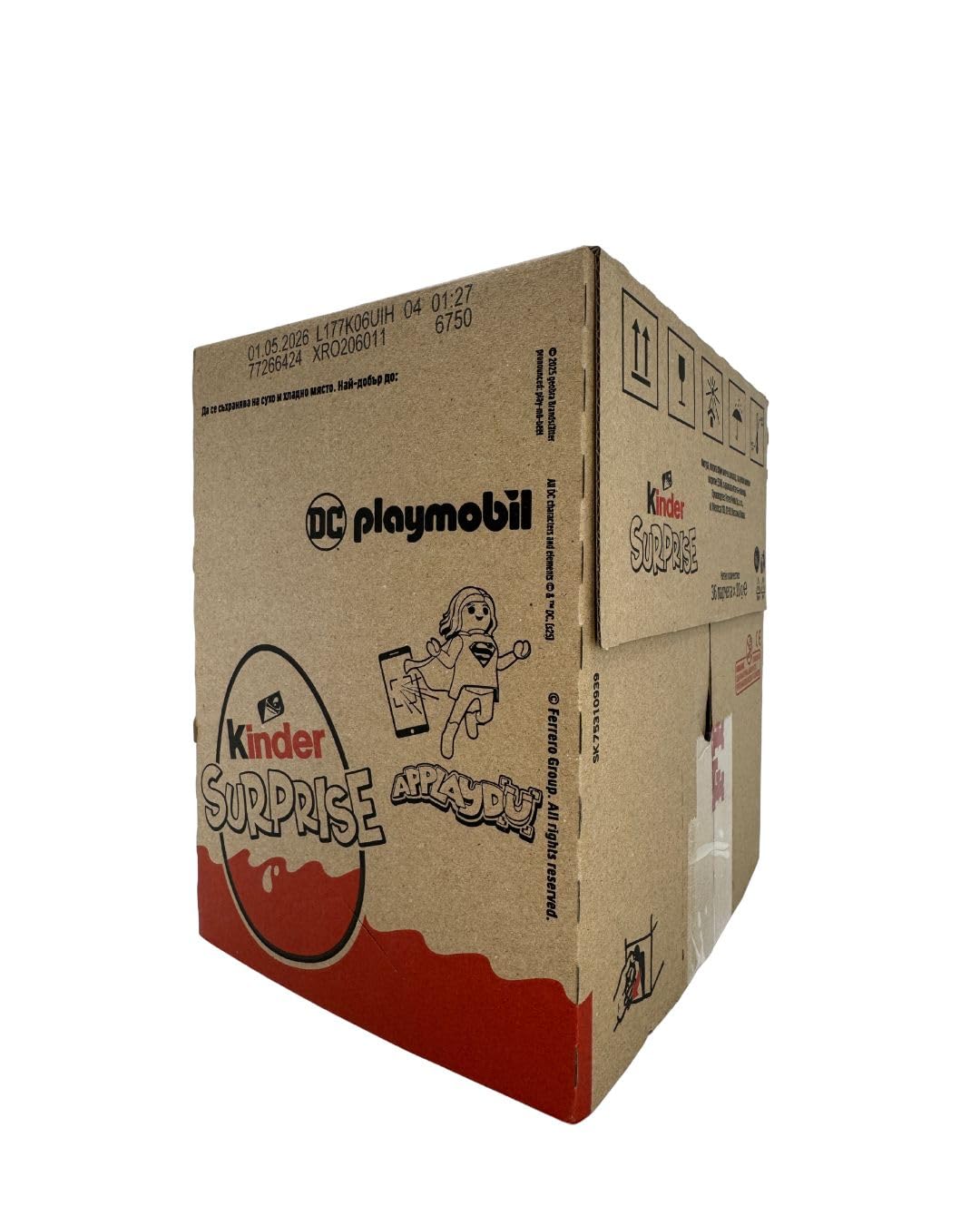 Kinder Sorpresa – Huevo de Chocolate con Leche Extrafino 20g con Juguete Sorpresa | Pack de 36 Unidades