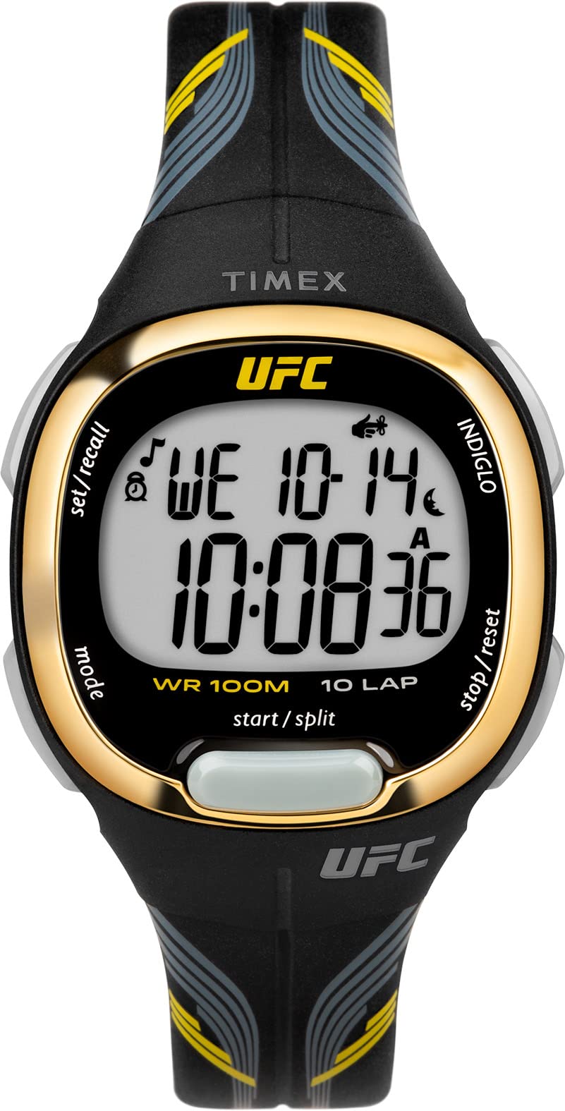TIMEX Women Resin Grey Dial Coloured Digital Watch, Pillowcase Dial With 33 Mm Case Width - Tw5M520000D, Band Color-Black (B0C3CQFZMS) Amazon Price History, Amazon Price Tracker