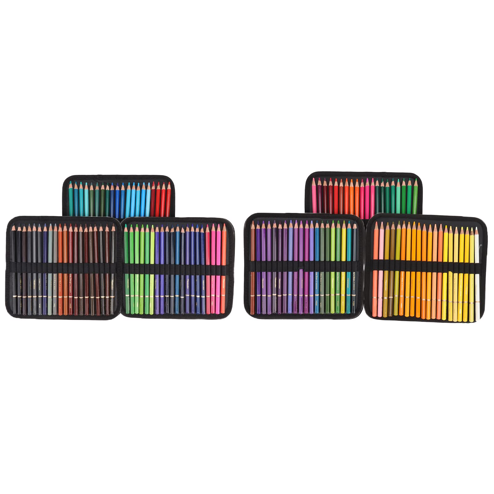 Buntstift-Set, 120 Farben Wasserlösliche Buntstifte Umweltfreundliches Material Buntstifte Tragbares Buntstift-Kunstset für Erwachsene Professionelle Künstler Anfänger