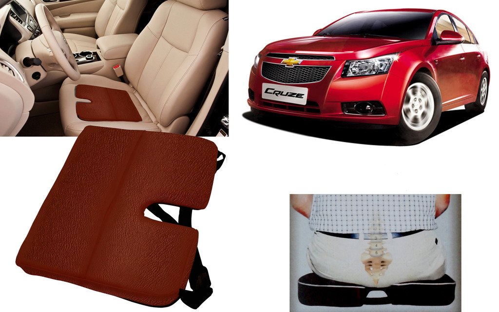 Auto Pearl Car Seat Rest Cushion Cola Compatible with- Cruz