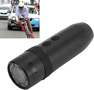 960P HD Action Camera, Motorcycle Bike Helmet Camera, 7 Hours Video Recording, IP67 Water Resistant, Wide Angle Bike Video...