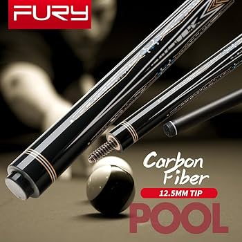 Fury Billiard AF Series Carbon Fiber Pool Cue Stick 12.5mm