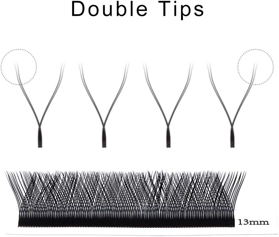 YY Lashes Extensions C curl 0.07 11mm Tray Lashes Individual Lashes Fans 2D 4D Premade Fans Eyelashes Individual Russian Volume GEMERRY Eyelash Extensions (YY-0.07-c curl-11mm) - Image 3