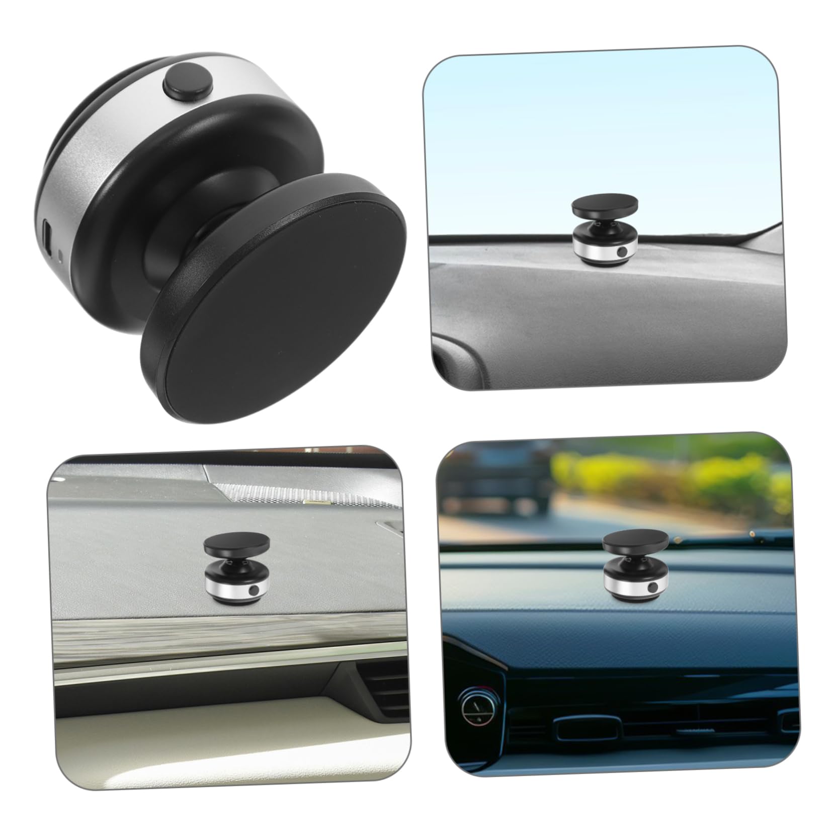 Alipis Supporto Telefono Auto Magnetico Ventosa, Plastico | Cruscotto Auto, Tecnologia a Vuoto, Ampia Compatibilità Smartphone e Phone
