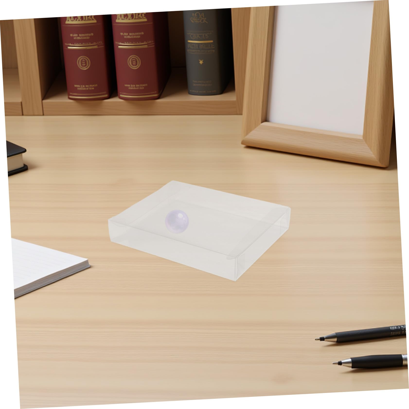 VALICLUD 40stücke Transparente Kunststoffboxen Rechteckige Aufbewahrungsboxen Für Süßigkeiten Schokolade Und Andere Kleinteile Für Feste Und Hochzeiten