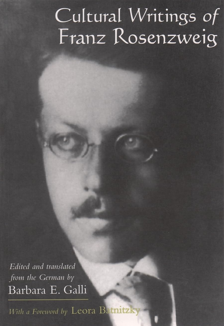 Buy Cultural Writings of Franz Rosenzweig (Library of Jewish Philosophy) — BookShops.in