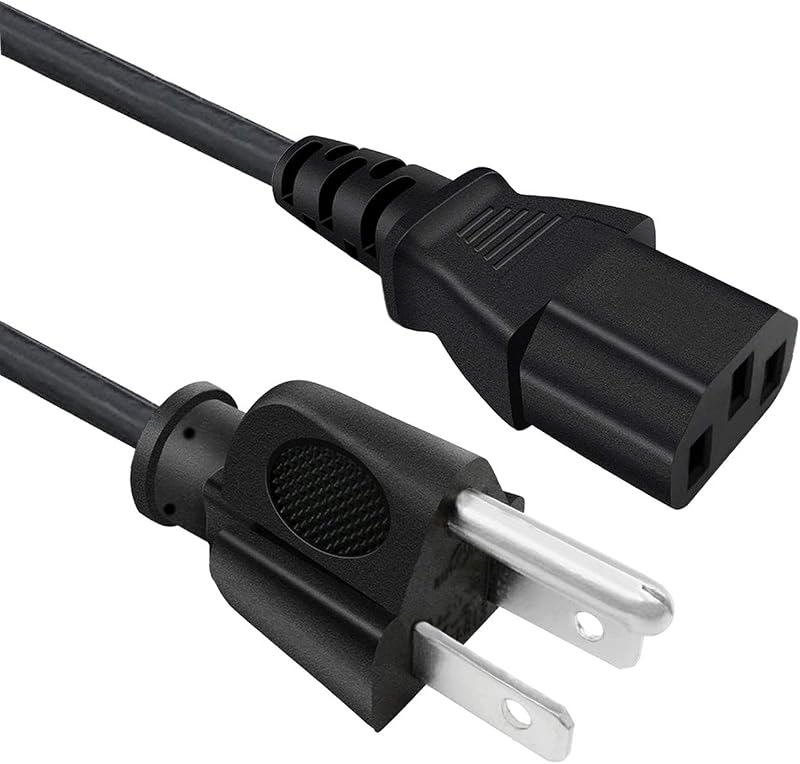 8ft AC Power Cord Replacement for Anker Powerhouse Portable Power Station Solar Generator 757 767 3 Prong Power Cord