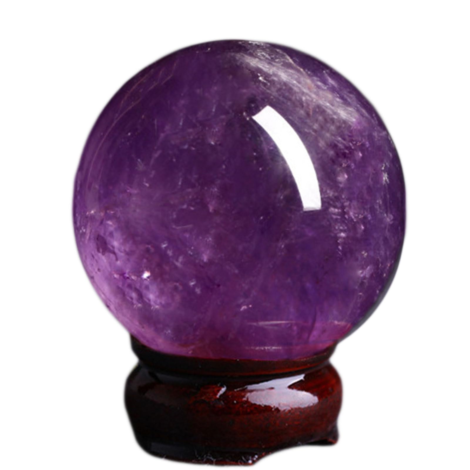 DFrywdgSEY crystal ball, Crystals Gemstone Sphere Polished Stones for Meditation, Divination, Feng Shui, Home Decor, Gift(60mm)