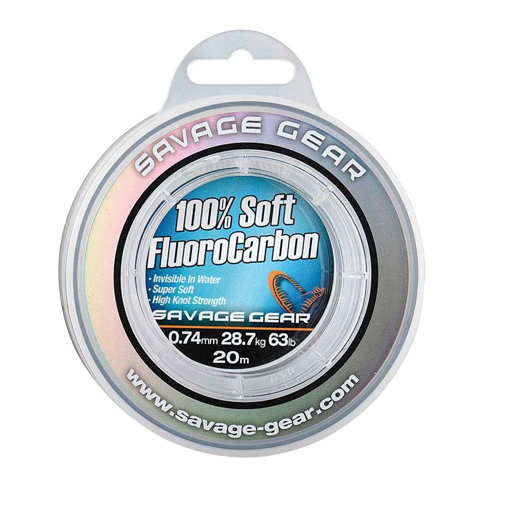Savage Gear 100% Soft Fluorocarbon Line (0.33mm 15.2lb 50m) โ image 1