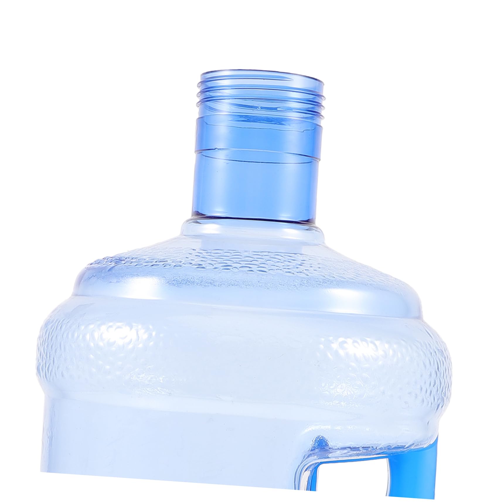 HANABASS 5L Wasserflasche 5 Liter Wasserfass mit Griff, PC Blau für Auto | Schraubverschluss, Hohe Dichtigkeit, Leicht zu Reinigen, Passend für Viele Wasserspender und Logo Aufdruck