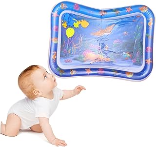 KOMBIUDA Tapete De Água Para Bebê Inflável Almofada De Água Para Rastejar Tapete Criativo Para Bebês Dropshipping Azul Atividade Infantil Almofada De Estimulação Sensorial