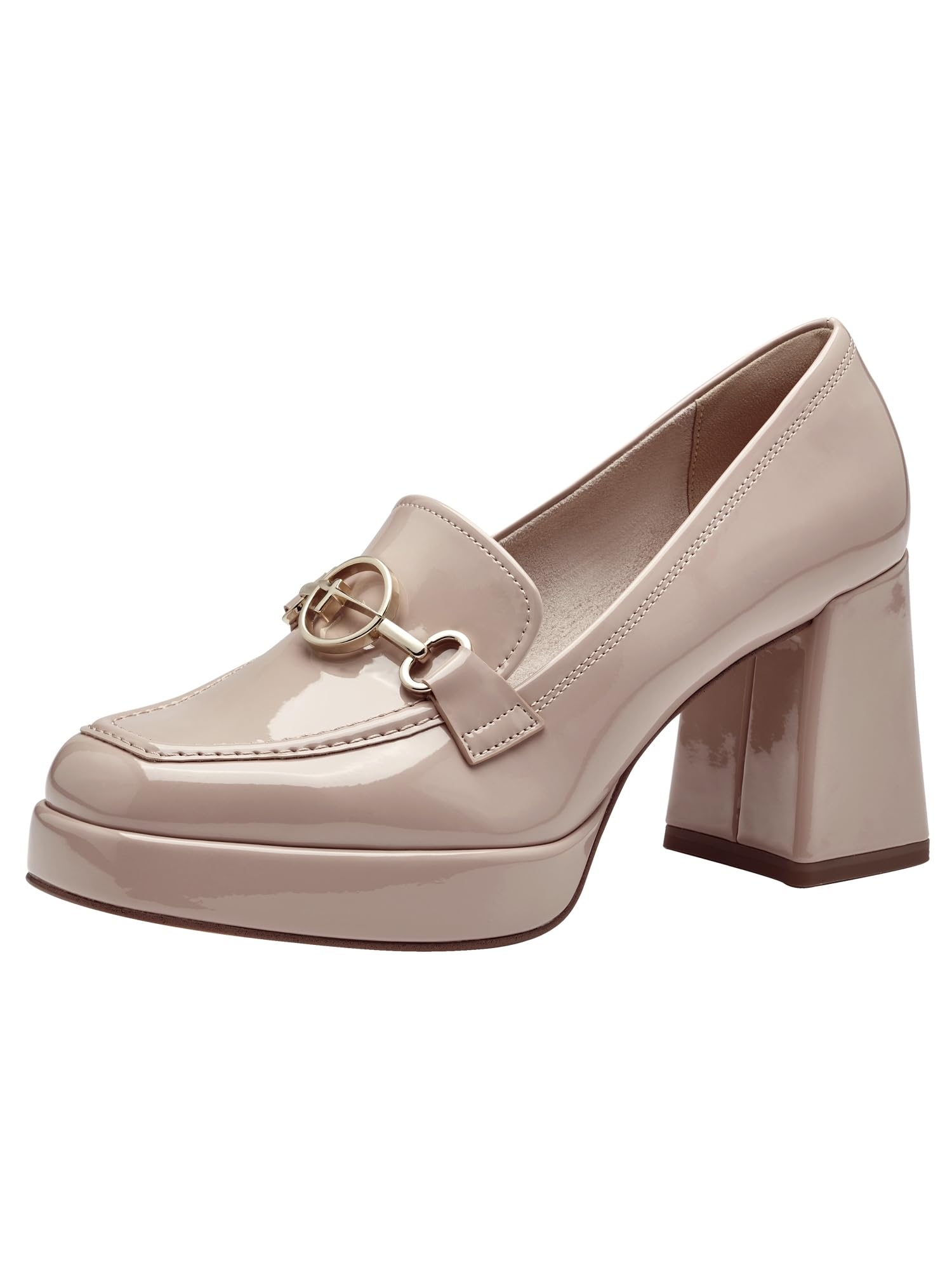Tamaris Trotteur 1-24416-42 Normal, Nude Patent, 4 UK