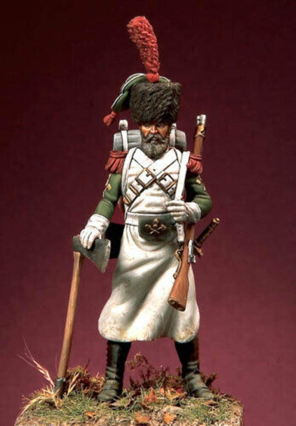 Soporte De Caballero Antiguo De 54Mm (con Base) Kits De Modelos En Miniatura De Figuras De Resina Sin Ensamblar Sin Pintar