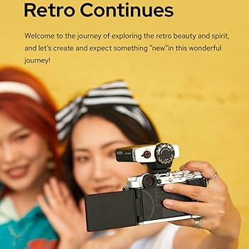 Amazon.com : Godox Lux Junior Retro Camera Flash for Canon