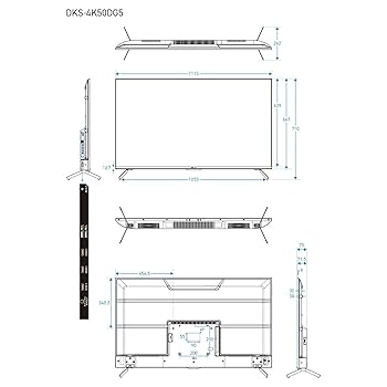 Amazon.co.jp: DMM.make 大型ディスプレイ モニター 50インチ 4K
