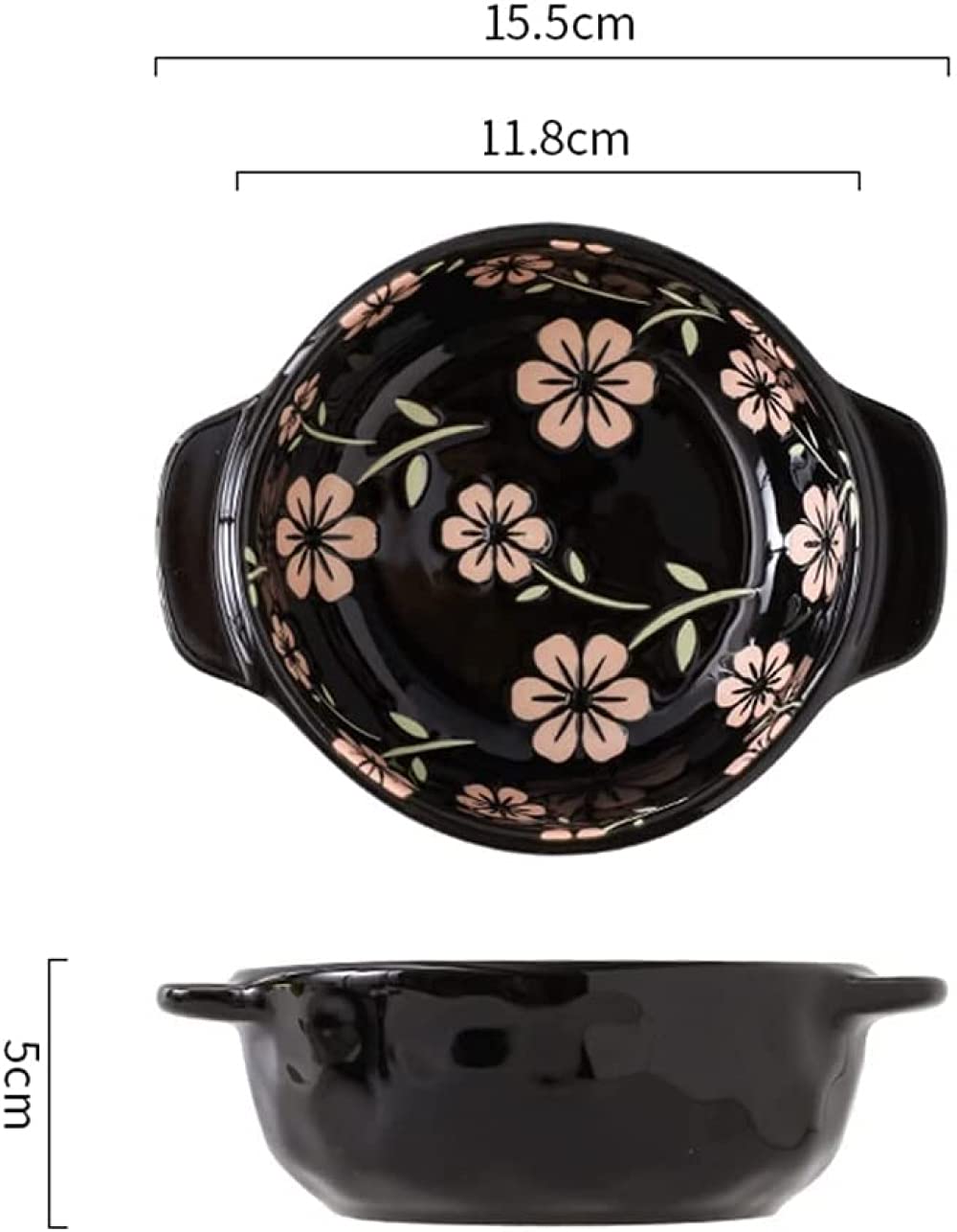 Ramequins En Porcelaine 12 Oz, Lot De 2, Four, Bols À Pouding, Plats À Soufflé, Pour Crème Brûlée, Desserts, Passe Au Micro-ondes, Au Congélateur Et Au Lave-vaisselle-L