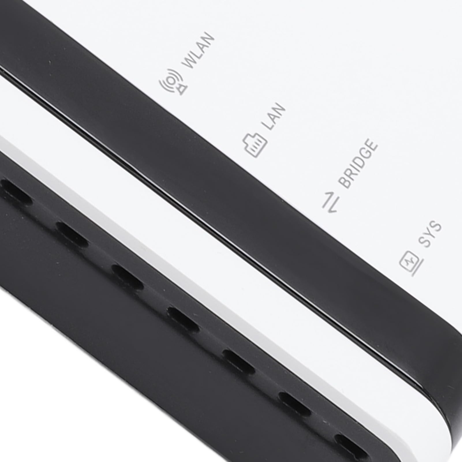 Dpofirs Serwer Drukowany USB, dla Wygranych 7 8 10 11, OS X, Obsługa 4 Drukarek, Obsługa Przewodowa, sieć Bezprzewodowa 2.4G, Tryb Samodzielny (EU)