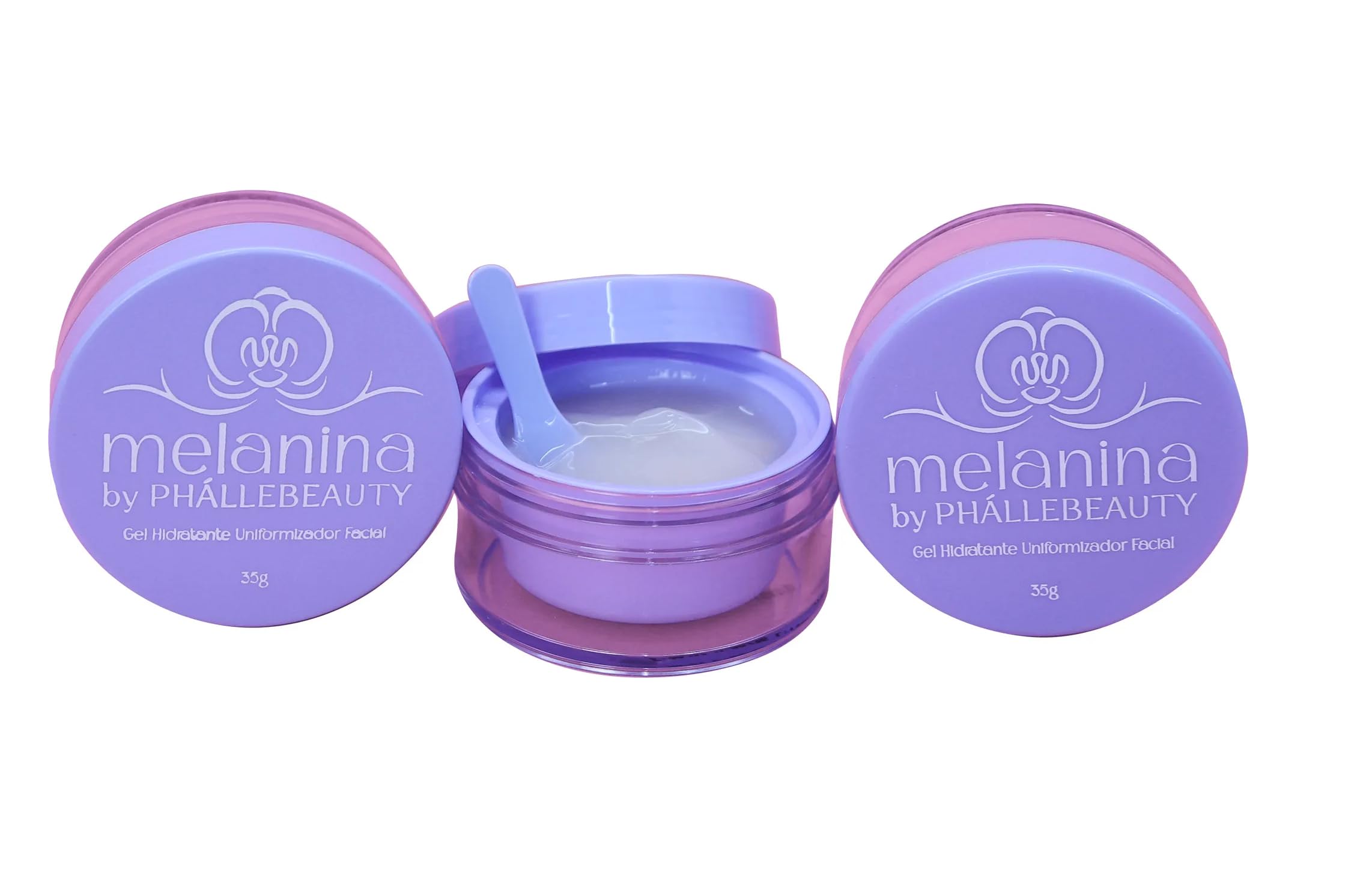 Gel Hidratante Facial Uniformizador Phállebeauty - Rápida Absorção