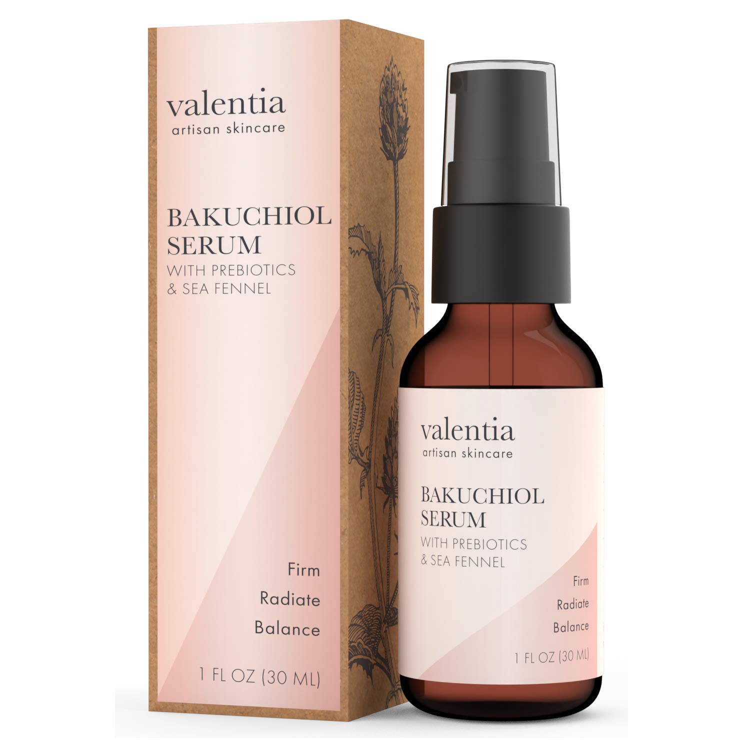 Valentia Bakuchiol Serum 1 Ounce