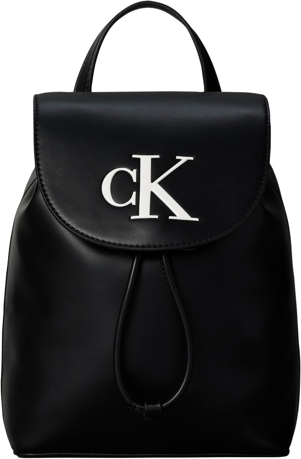 BOLD CK FLAP MINI BACKPACK Kadın Sırt Çantası BLACK/WHITE Tek Beden
