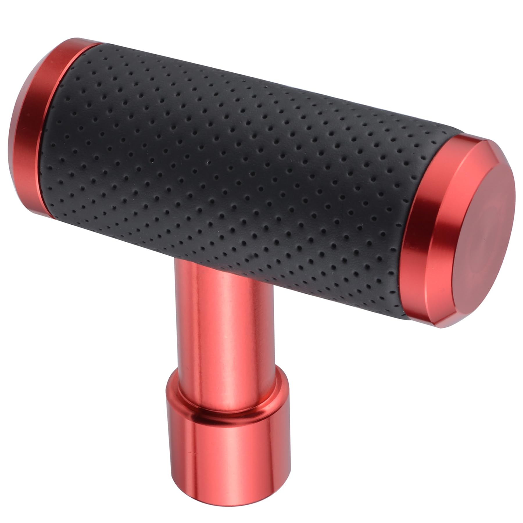Padaodao Red T-Handle Gear Knob Hammer Lever Stick Shifter Handle Fit Most Automatic Manual Vehicles Suv Trucks Cars,