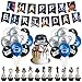 BESTZY Palloncini a Star Wars, Decorazioni per Feste, Bambini con Decorazioni Torta Compleanno Kit di Palloncini per Feste Palloncini in Lattice, Banner di Buon Compleanno