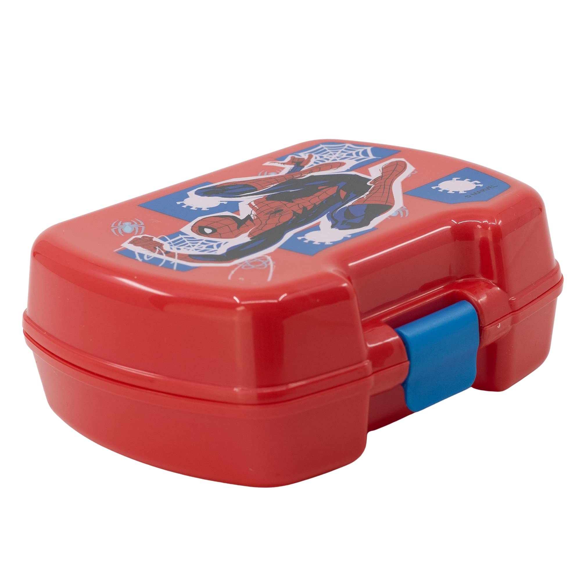 STOR SNACK SANDWICH BOX SPIDERMAN ARACHNID GRID