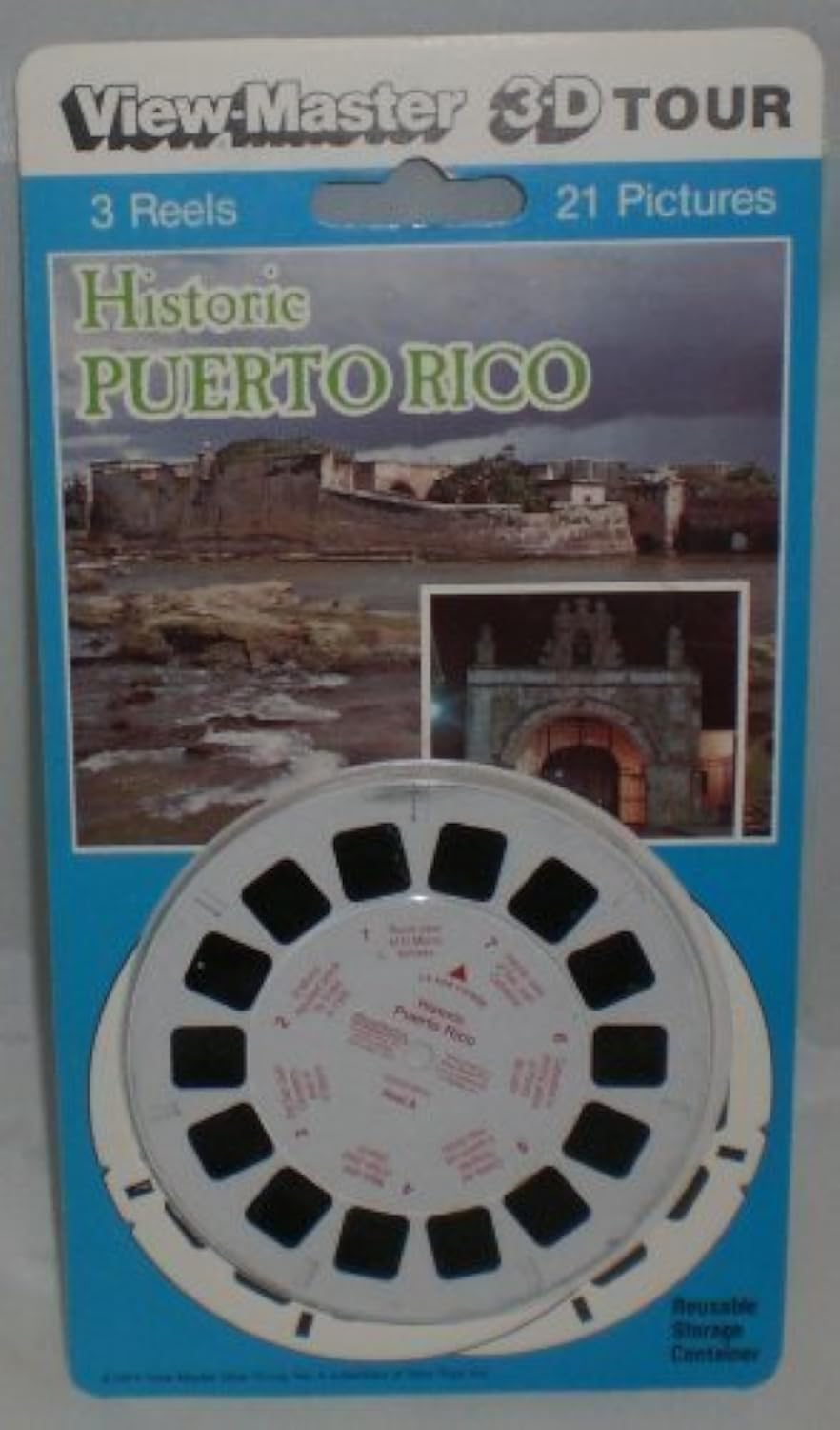 Historic Puerto Rico 3 Reel Set - 21 3d Images
