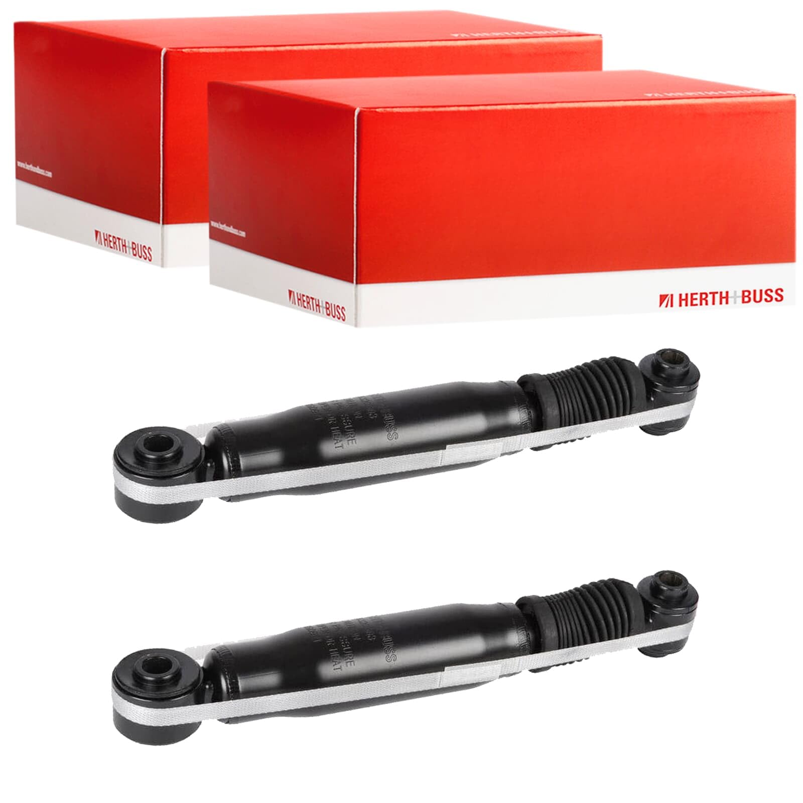 2X Herth+Buss Gasdruck Stoßdämpfer hinten links+rechts