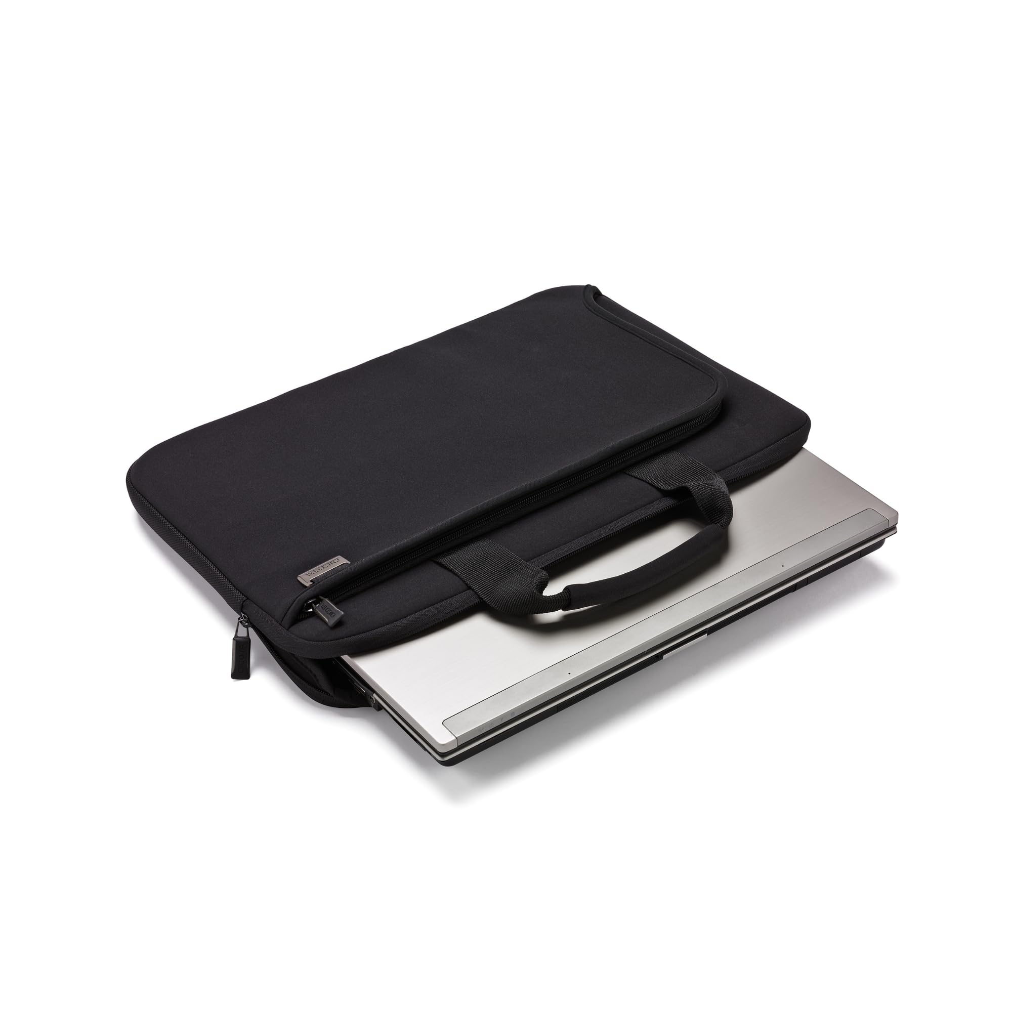 DICOTA Sac à bandoulière Smart Skin 13-13.3 Pouces pour Ordinateur Portable et Tablette, Sacoche légère avec poignées, Noir