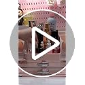 UFORU Makeup Organizer for Vanity with 2 Large Drawers, Cosmetic Display Case with Brush Holders, Easy to Storage for Bathroom Countertop Skincare, Perfume, White