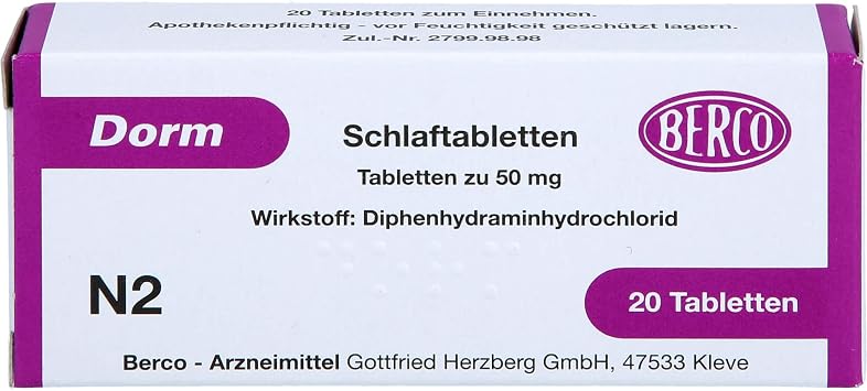 Dorm Tablets Pack of 20