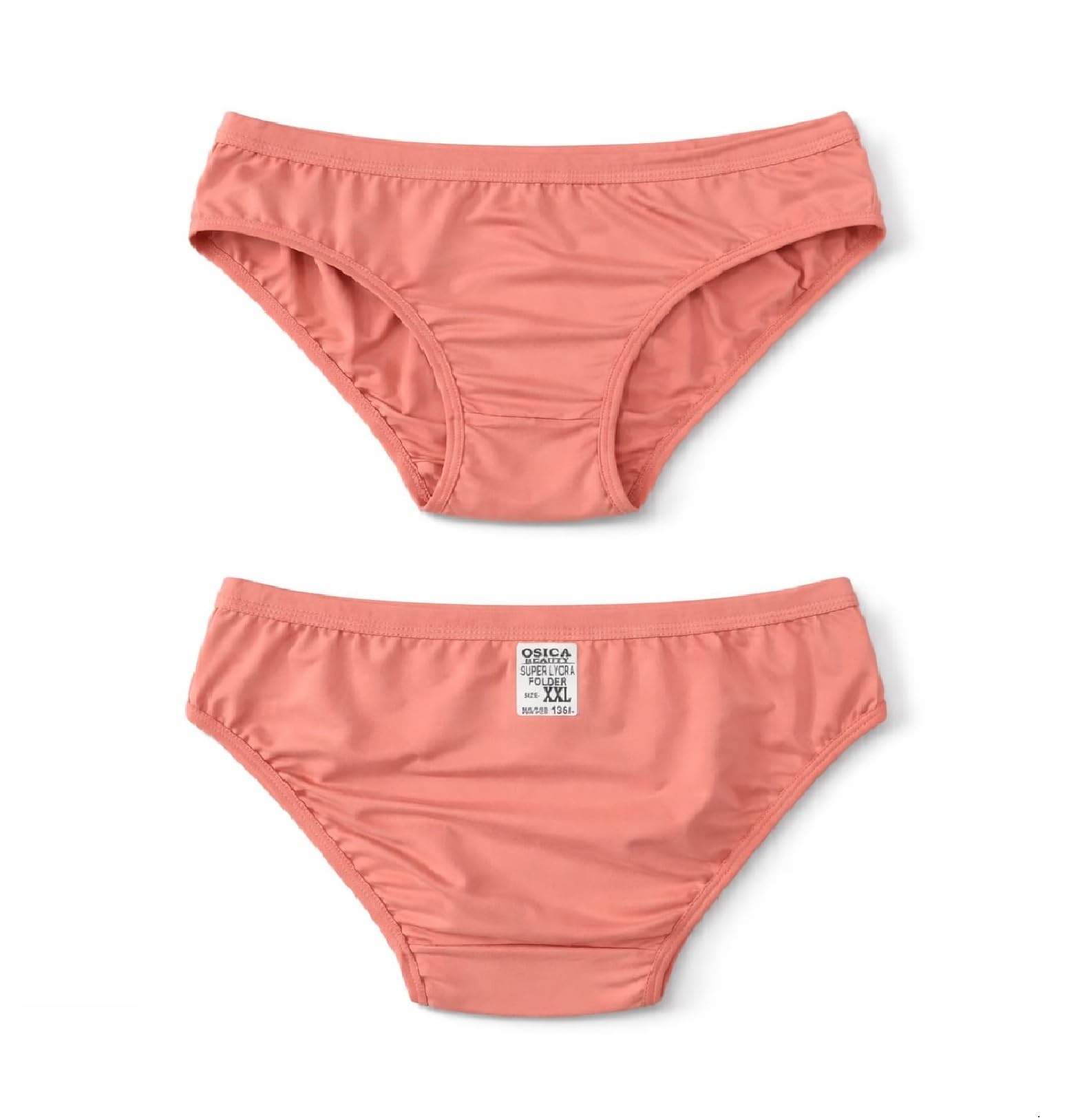 Women’s Bikini Panties Pack of 2, Ultra Soft Stretch Comfortable Mid Rise Seamless Everyday Wear Underwear (in, Alpha, XL, Regular) Multicolour-picture-23
