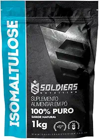 Isomaltulose 1Kg - 100% Puro Importado - Soldiers Nutrition