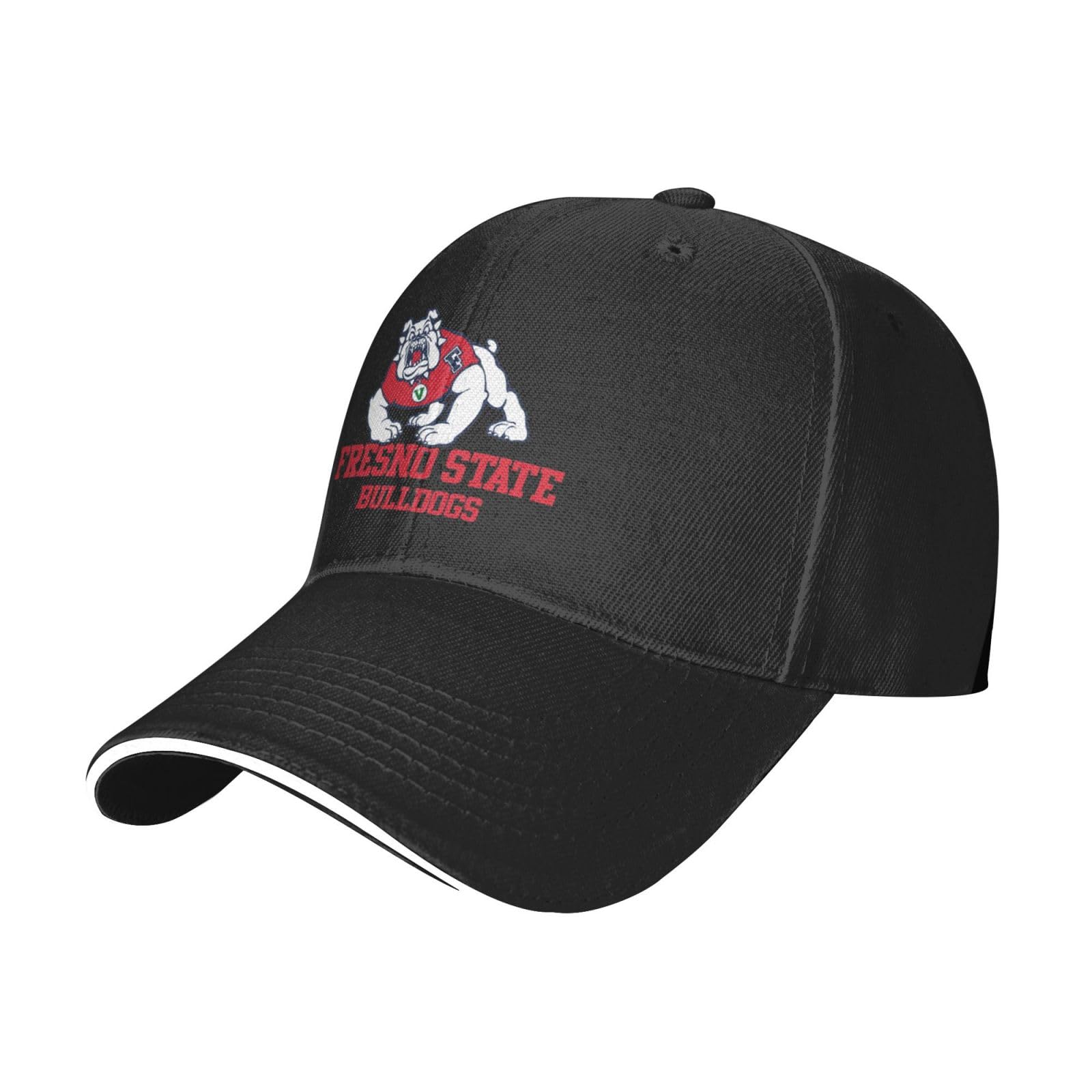 OrlditFresno State- Bulldogs Sandwich Cap Unisex Classic Baseball Capunisex Adjustable Casquette Dad Hat
